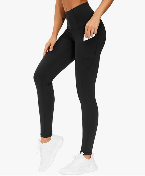 THE GYM PEOPLE High Waist Yoga Pants With Pockets