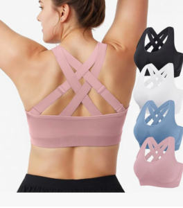 FITTIN Adjustable Crossback Full Coverage Sports Bra
