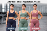 Affordable 2 Piece Yoga Sets on Amazon